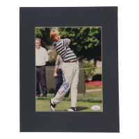 Ernie Els Signed 11x14 Custom Matted Photo Display (JSA) at PristineAuction.com