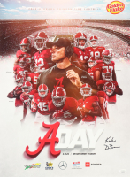 Kalen Deboer Signed Alabama Crimson Tide 18x24 Poster (JSA) at PristineAuction.com