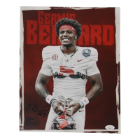 Germie Bernard Signed Alabama Crimson Tide 11x14 Photo Inscribed "God Bless" (JSA) at PristineAuction.com