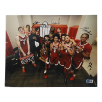 2024-25 Alabama Crimson Tide Basketball 11x14 Photo Team-Signed by (8) with Chris Youngblood, Mark Sears, Lebaron Philon (Beckett) at PristineAuction.com