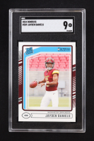 Jayden Daniels 2024 Donruss #389 RR RC (SGC 9) at PristineAuction.com