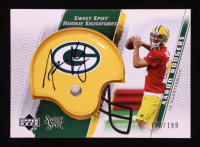 Aaron Rodgers 2005 Sweet Spot #284 AU RC #158/199 at PristineAuction.com
