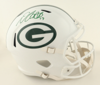 Davante Adams Signed Packers Full-Size Speed Helmet (Beckett) at PristineAuction.com
