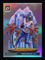 Puka Nacua 2024 Donruss Optic Downtown #20 at PristineAuction.com
