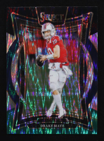 Drake Maye 2024 Select Prizm Black and Green Shock #27 RC at PristineAuction.com