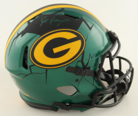 Brett Favre Signed Packers Full-Size Authentic On-Field Custom Speed Helmet (Favre) at PristineAuction.com