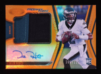 Jalen Hurts 2020 Certified Mirror Orange #214 JSY AU RC #205/225 at PristineAuction.com