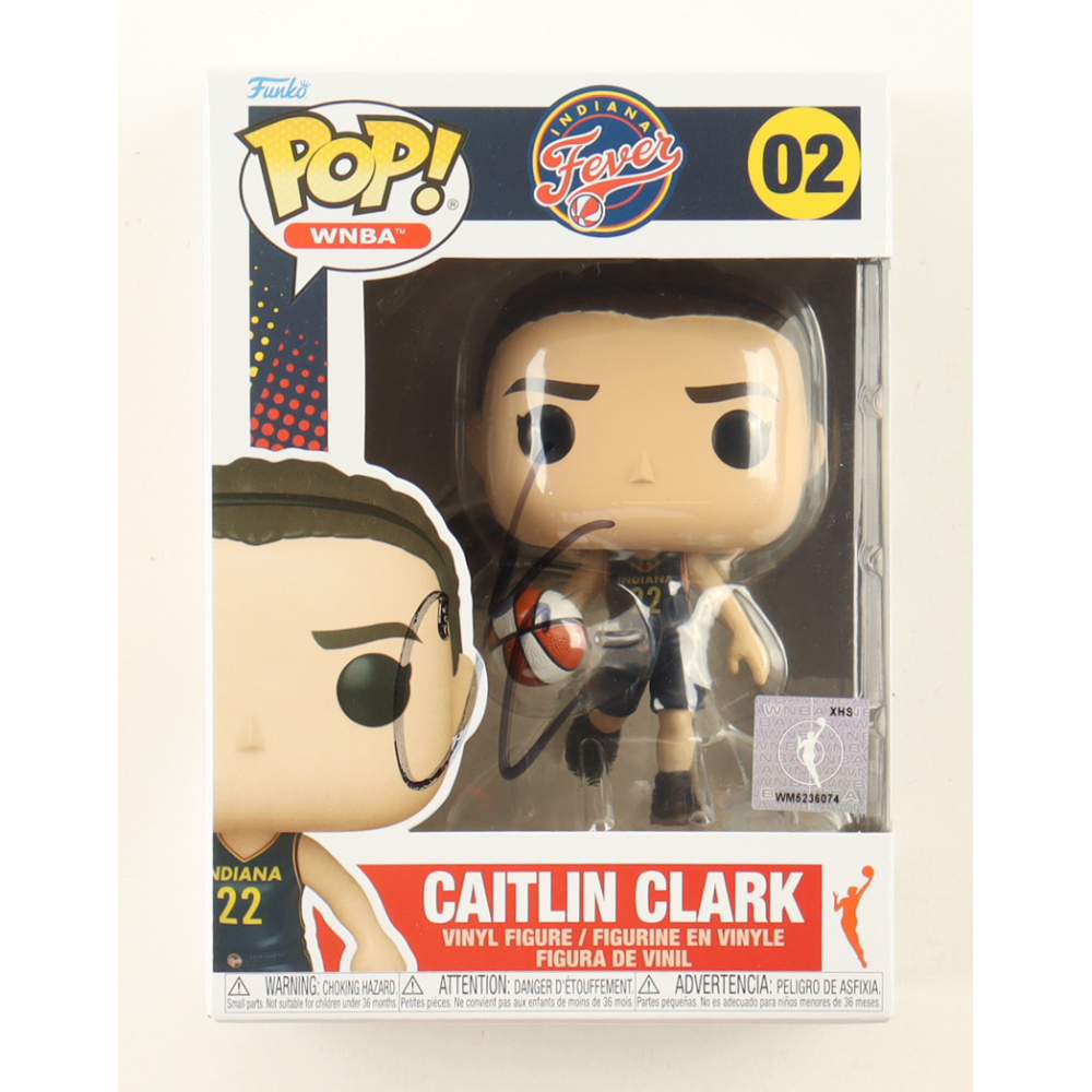 Caitlin Clark Signed Indiana Fever #02 Funko Pop! Vinyl Figure (PSA) at PristineAuction.com
