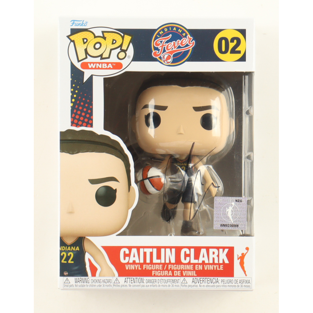 Caitlin Clark Signed Indiana Fever #02 Funko Pop! Vinyl Figure (PSA) at PristineAuction.com