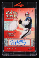 Jim Kelly 2025 Leaf Glory of the Game Retro Relic Signatures Holo Dots #RSJK1 #3/6 at PristineAuction.com