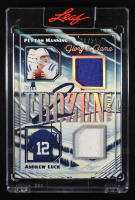 Peyton Manning / Andrew Luck 2025 Leaf Glory of the Game The Frozen Tundra 2 Jerseys #FT12 #20/25 at PristineAuction.com