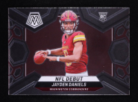Jayden Daniels 2024 Panini Mosaic #272 DEB RC at PristineAuction.com