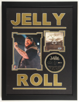 Jelly Roll Signed Custom Framed "Whitsitt Chapel" CD Album Insert Display With Disc (PSA) at PristineAuction.com