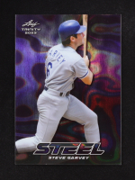 Steve Garvey 2023 Leaf Trinity Mega Box Steel Lava Purple #S73 #22/49 at PristineAuction.com