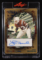John Hannah 2025 Leaf Glory of the Game The Autumn Wind Autographs USA Flag Foil #AWJH1 #1/5 at PristineAuction.com