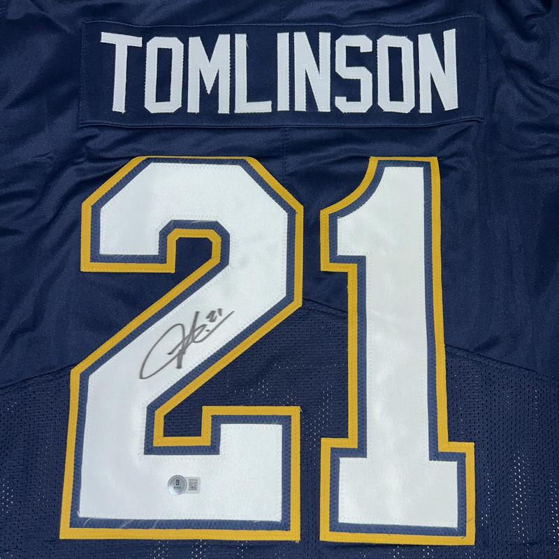 LaDainian Tomlinson Signed Jersey (Beckett) at PristineAuction.com LaDainian Tomlinson Signed Jersey (Beckett) at PristineAuction.com