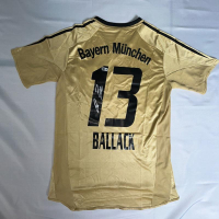 Michael Ballack Signed Bayern Munich Adidas Authentic Jersey (Beckett) at PristineAuction.com