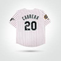 Miguel Cabrera Signed Marlins Majestic Authentic Jersey (Beckett) at PristineAuction.com