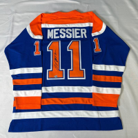 Mark Messier Signed Oilers Mitchell & Ness Authentic Jersey (Fanatics) at PristineAuction.com