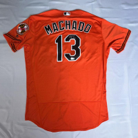 Manny Machado Signed Orioles Majestic Authentic Jersey (Beckett) at PristineAuction.com