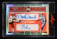 Mark Moseley / Brandon Aubrey 2025 Leaf Glory of the Game Classic Combos #CC12 #17/20 at PristineAuction.com