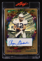 Roger Staubach 2025 Leaf Glory of the Game The Autumn Wind Autographs Holo Rainbow #AWRS1 #1/9 at PristineAuction.com