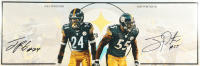 Joey Porter Jr. & Joey Porter Sr. Signed Steelers 12x37 Photo (Beckett) at PristineAuction.com