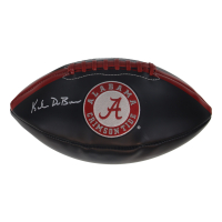 Kalen DeBoer Signed Alabama Crimson Tide Logo Football (JSA) at PristineAuction.com