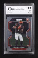 Ja'marr Chase 2021 Panini Prizm #337 RC (BCCG 10) at PristineAuction.com