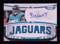Brian Thomas Jr. 2024 Certified Piece of the Game Signatures #32 RC #19/25 at PristineAuction.com