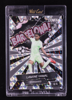 Lamine Yamal 2024 Wild Card Comix Barcelona! Silver Mosaic #ACBLBLY09 RC #4/4 at PristineAuction.com