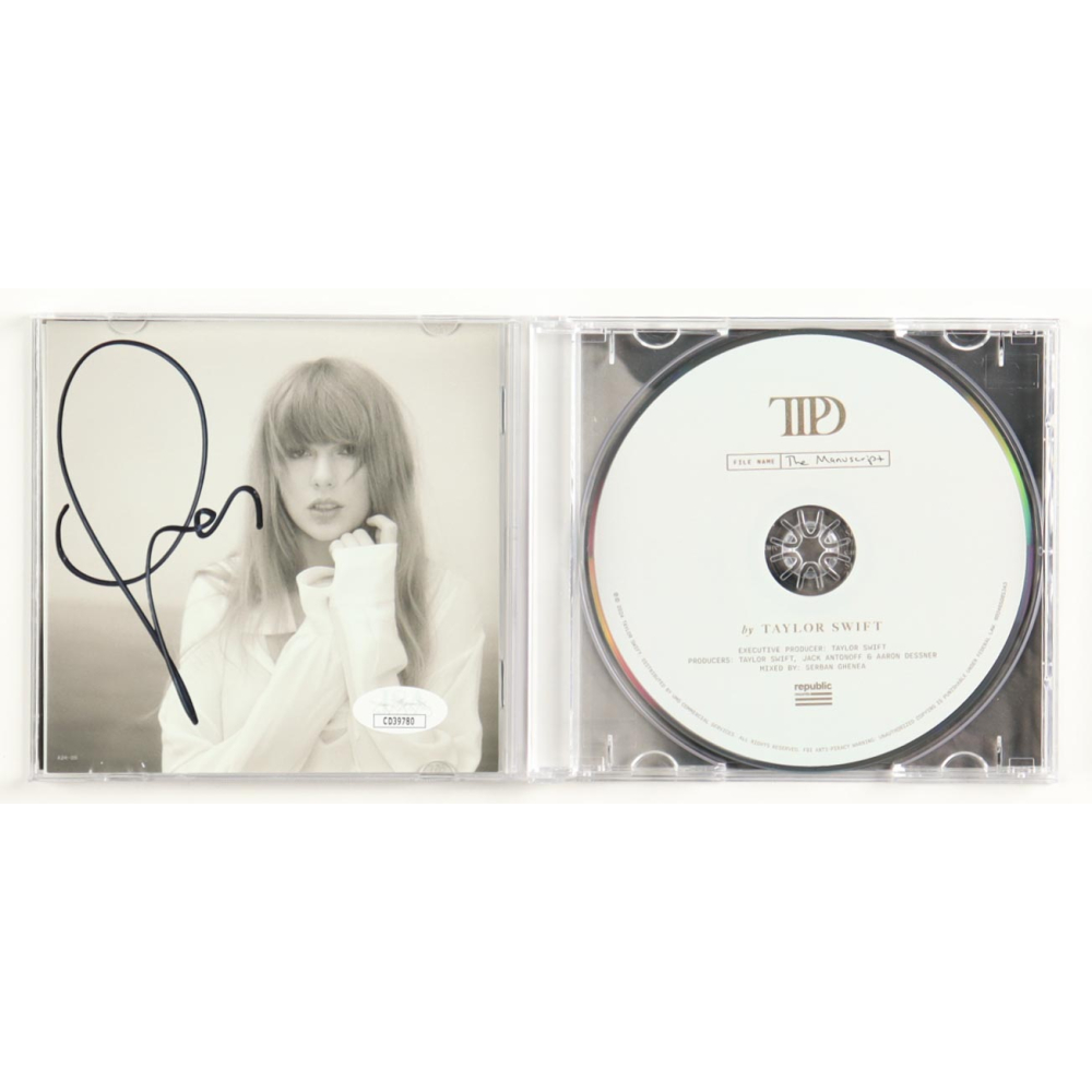 Taylor Swift Signed "The Tortured Poets Department" CD Album Insert (JSA) at PristineAuction.com