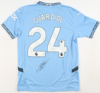 Josko Gvardiol Signed Manchester City F.C. Puma Authentic Jersey (Beckett) at PristineAuction.com