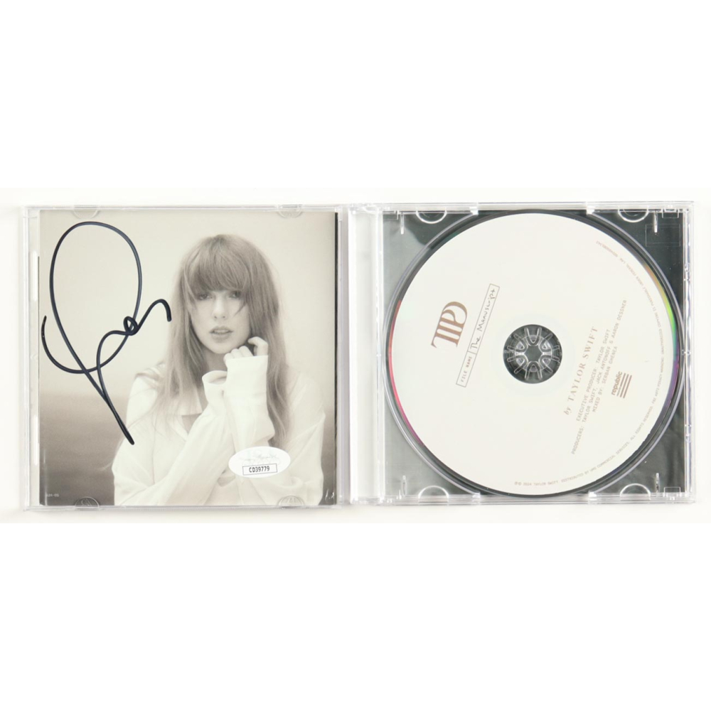 Taylor Swift Signed "The Tortured Poets Department" CD Album Insert (JSA) at PristineAuction.com