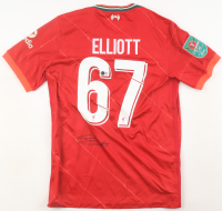 Harvey Elliott Signed Liverpool Nike Authentic Jersey (Beckett) at PristineAuction.com