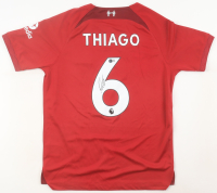Thiago Alcântara Signed Liverpool FC Nike Authentic Jersey (Beckett) at PristineAuction.com