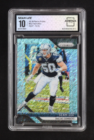 Sean Lee 2018 Panini Prizm Prizms Blue Shimmer #147 #9/9 (Arean Club 10) at PristineAuction.com
