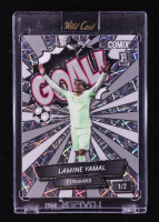 Lamine Yamal 2024 Wild Card Comix Goal! Silver Laser #LY04 RC #1/2 at PristineAuction.com