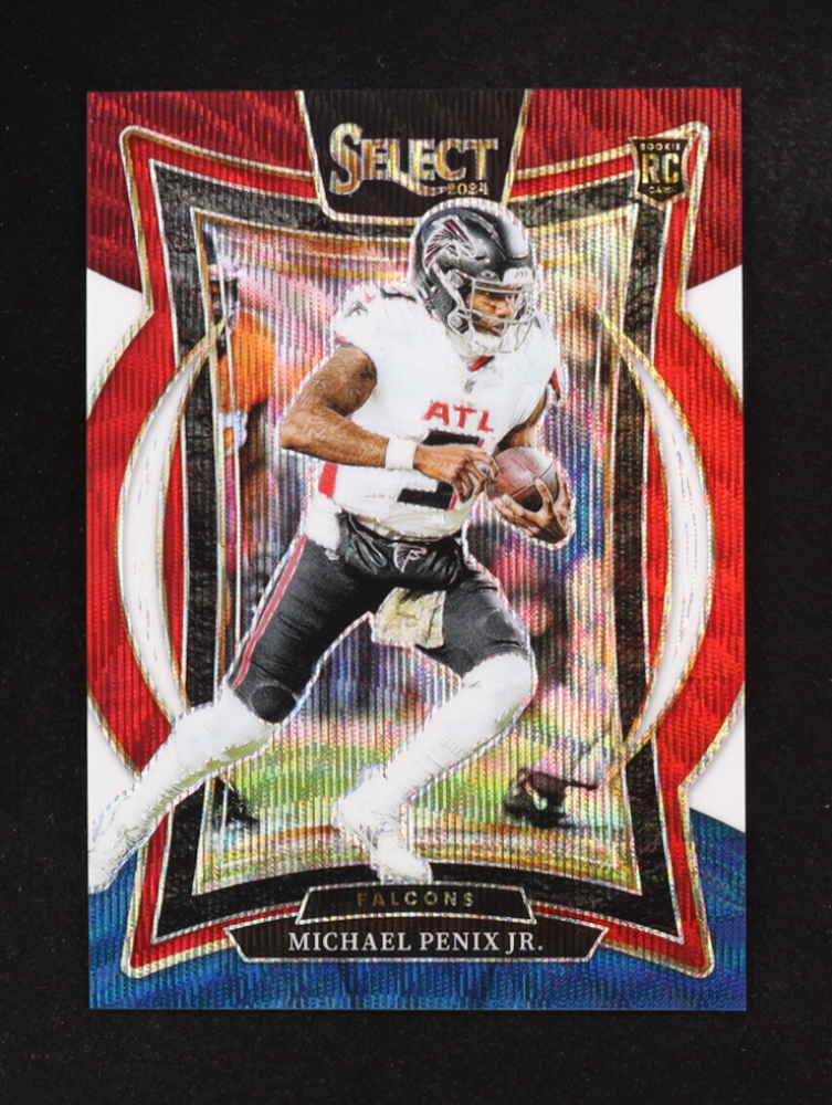 Michael Penix Jr. 2024 Select Prizm Tri Color #80 #283/299 RC