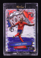 Lamine Yamal 2024 Wild Card Comix Kopa! Silver Wave #LY07 RC #1/1 at PristineAuction.com