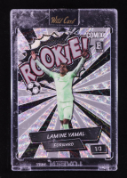Lamine Yamal 2024 Wild Card Comix Rookie! Silver Wave #LY04 RC #1/3 at PristineAuction.com