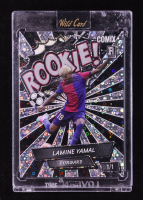 Lamine Yamal 2024 Wild Card Comix Rookie! Silver Disco #LY03 RC #1/1 at PristineAuction.com