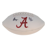 Rydarrius "Red" Morgan Signed Alabama Crimson Tide Logo Football Inscribed "Roll Tide" (Beckett) at PristineAuction.com
