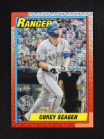 Corey Seager 2025 Topps '90 Topps Silver Pack Chrome #T90C70 at PristineAuction.com