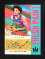 Cade Cunningham 2021-22 Court Kings Fresh Paint Autographs Ruby #44 RC #44/99 at PristineAuction.com