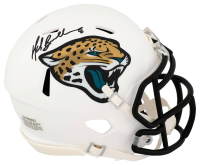 Mark Brunell Signed Jaguars Slate Alternate Speed Mini Helmet (Schwartz) at PristineAuction.com