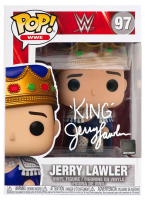 Jerry Lawler Signed WWE #97 Funko Pop! Vinyl Figure Inscribed "King" (Schwartz) at PristineAuction.com