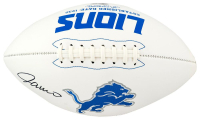 Jameson Williams Signed Lions Logo Football (Beckett) at PristineAuction.com