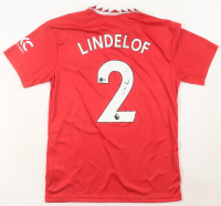 Victor Lindelof Signed Manchester United Adidas Authentic Jersey (Beckett) at PristineAuction.com