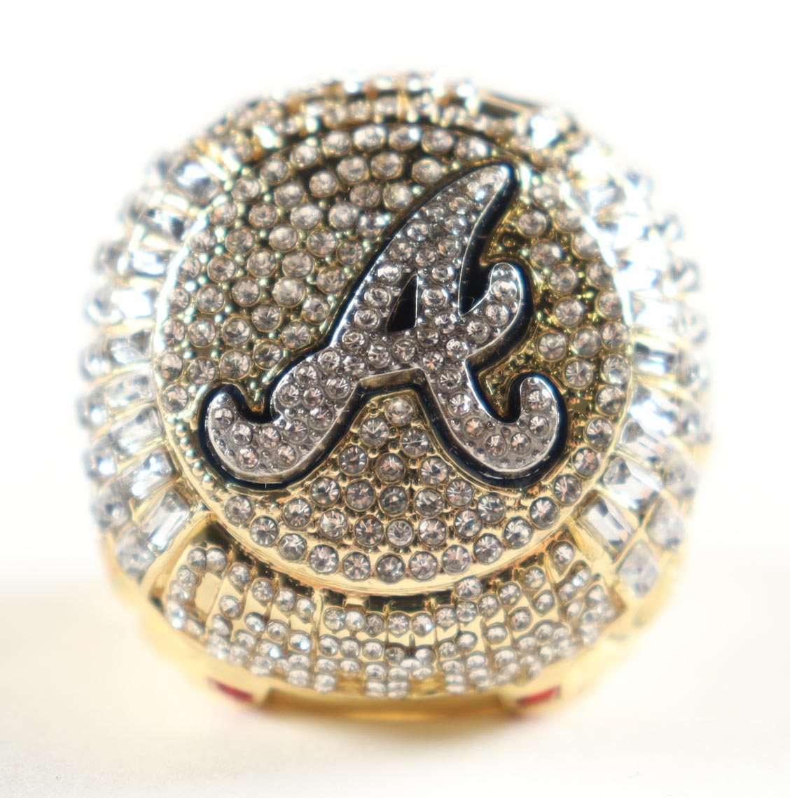 2021 Braves World Series MLB Replica Championship Ring with Original Box at PristineAuction.com 2021 Braves World Series MLB Replica Championship Ring with Original Box at PristineAuction.com